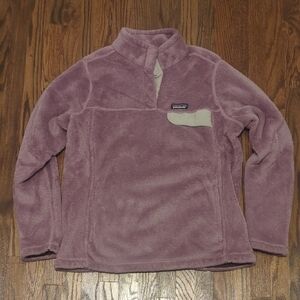 Patagonia Purple Fleece Pullover Women's XL